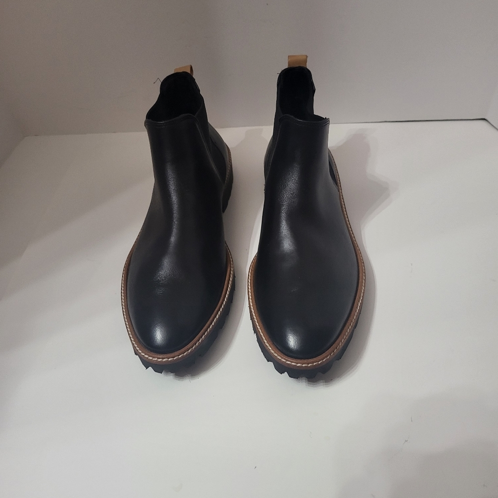 ECCO Women's Leather Tailored Chelsea Boot black size 41